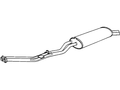 BMW 18-10-1-705-783 Rear Muffler