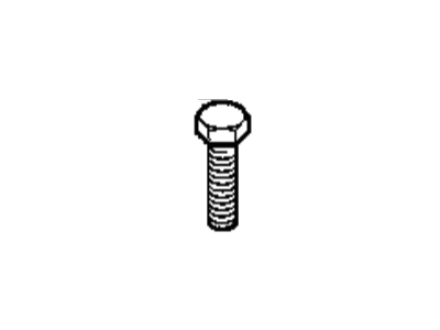 BMW 07-12-9-901-776 Screw For Thermoplastic Plastics