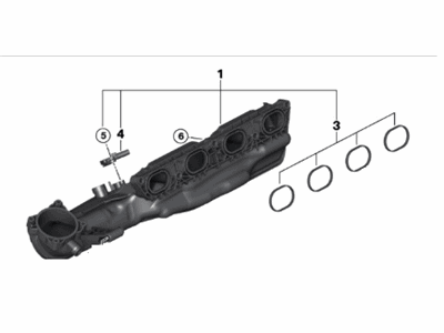 BMW 11-61-7-589-408 Intake Manifold System