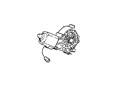 BMW 51-33-1-385-097 Window Motor Left