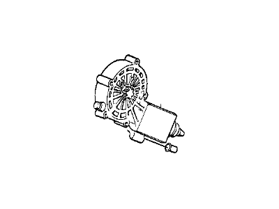 BMW 51-35-1-385-099 Window Motor Left