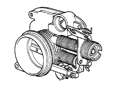 BMW 13-54-1-747-763 Throttle Body