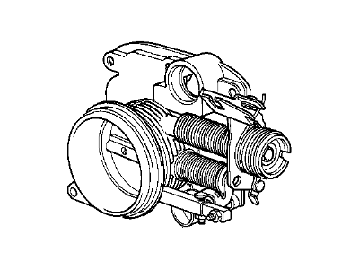 BMW 13-54-1-747-766 Throttle Body