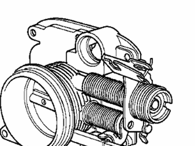 BMW 13-54-1-741-671 Throttle Body