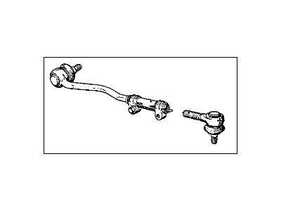 BMW 32-21-1-117-212 Front Steering Tie Rod Assembly