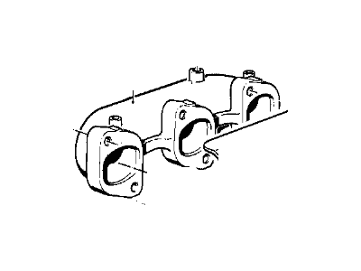 BMW 11-62-1-274-886 Exhaust Manifold