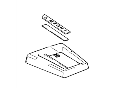 BMW 51-16-1-934-996 Cover, Gear Selecting Lever