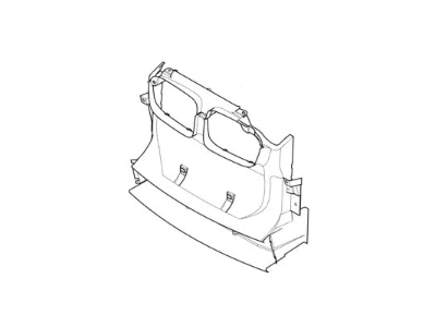 BMW 51-71-7-893-351 Front Air Duct