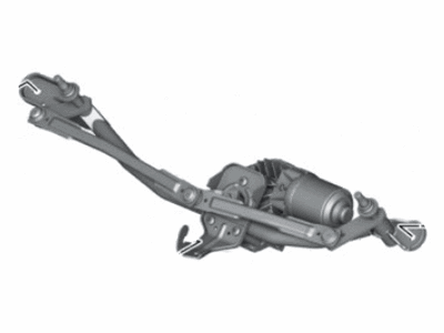 BMW 61-61-7-251-300 Windshield Wiper Motor