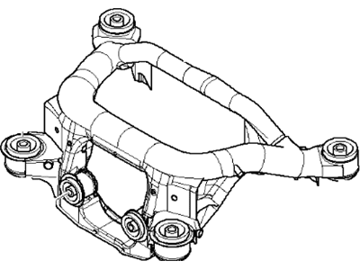 BMW 33-30-6-777-725 Rear Axle Carrier