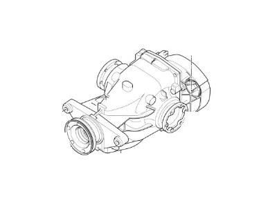 BMW 33-10-1-428-662 Differential Axle