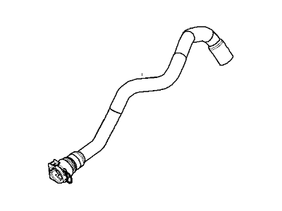 BMW 17-12-3-417-607 Crp Engine Coolant Hose