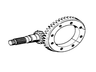BMW 33-12-1-210-742 Crowngear Set