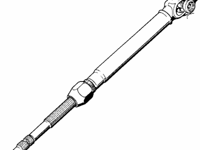 BMW 32-31-1-153-593 Steering Shaft