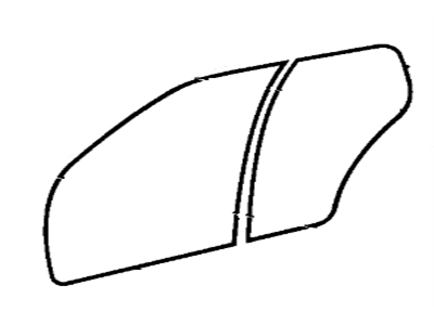 BMW 51-72-1-946-397 Edge Protection Rear