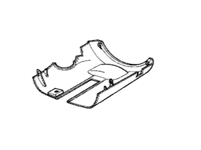 BMW 32-31-1-090-236 Lower Trim Panel