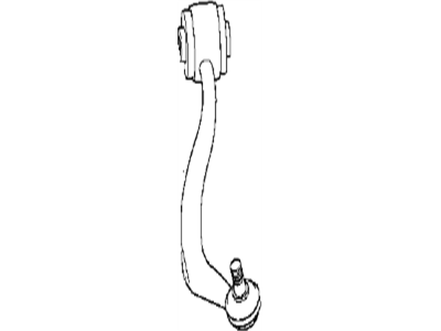 BMW 31-12-1-141-721 Left Traction Strut Without Rubb.Mounting