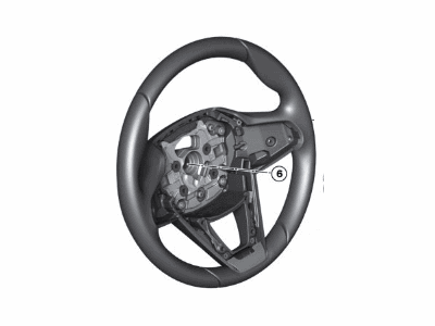 BMW 32-30-6-871-724 Sports Steering Wheel Leather