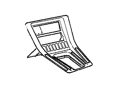 BMW 51-16-8-108-930 Cover Centre Console