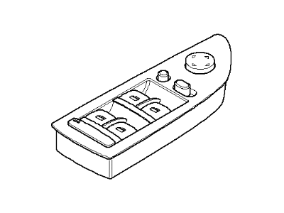 BMW 61-31-9-217-329 Window Mirror Switch Control