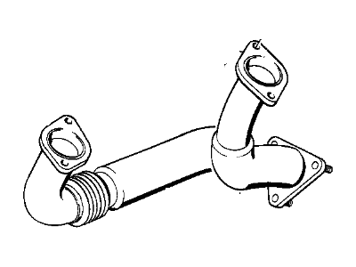BMW 18-31-1-716-773 Exhaust Pipe