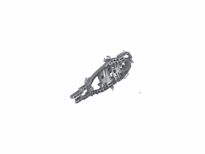 BMW 51-21-7-242-568 Carrier Outside Door Handle Front Right