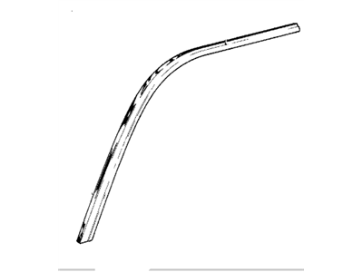 BMW 51-32-1-850-863 Moulding Window Frame Left