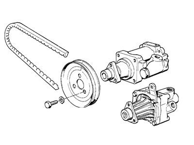 BMW 32-41-1-135-880 Gasket Set Vane Pump