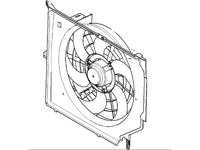 BMW 17-42-7-519-704 Cooling Fan