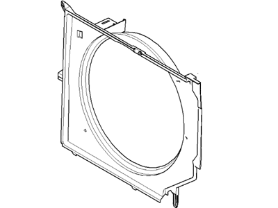 BMW 17-11-1-436-259 Fan Shroud