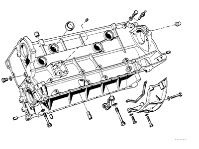 BMW 11-11-1-735-046 Gasket Set Engine Block Asbesto Free