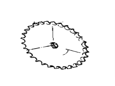 BMW 11-41-1-273-688 Sprocket