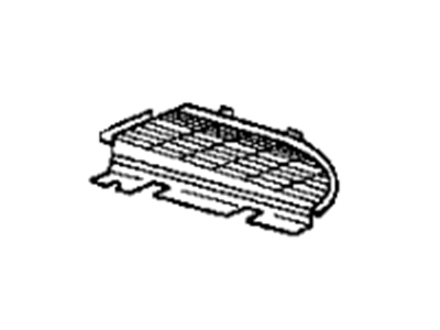 BMW 51-71-8-173-207 Air Outlet Grille, Left