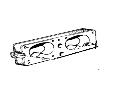 BMW 13-54-1-318-319 Rubber Seal