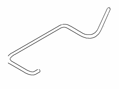 BMW 64-21-8-391-017 Hose For Water Valve And Right Radiator