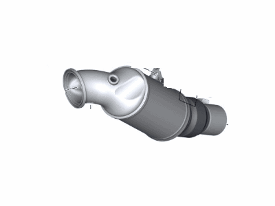 BMW 18-32-8-663-514 Catalytic Converter