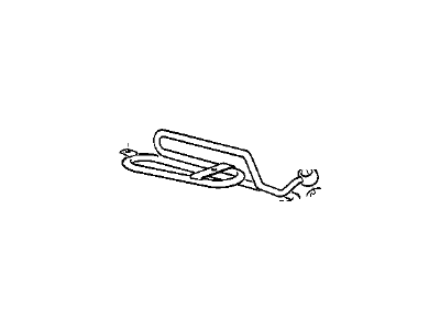 BMW 32-41-2-228-284 Cooling Coil Return Pipe