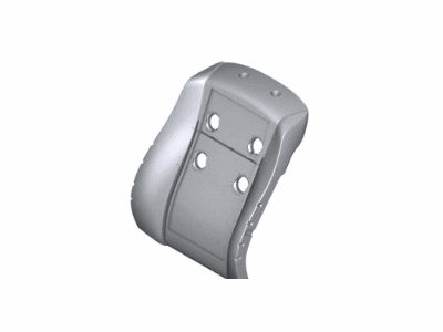 BMW 52-10-7-007-328 Backrest Upholstery