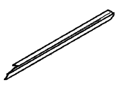 BMW 51-22-2-694-037 Chest Strip, Interior Left Rear