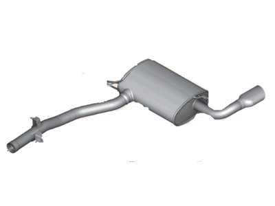 BMW 18-30-8-519-466 Rear Muffler