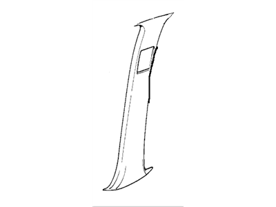 BMW 51-43-8-138-861 Covering Column-Center Lower Left
