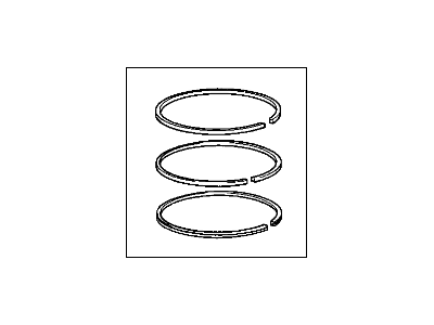 BMW 11-25-1-437-077 Piston Rings Repair Kit