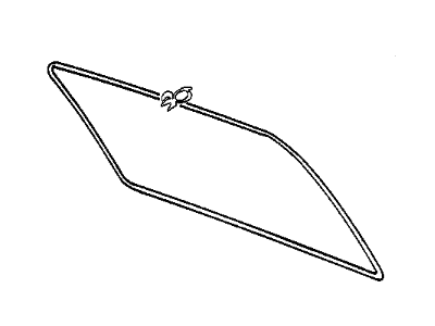 BMW 51-71-8-120-173 Trunk Lid Gasket