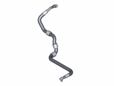 BMW 17-22-8-092-200 Engine Oil Cooler Pipe, Flow