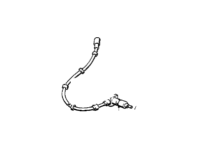 BMW 34-52-1-154-044 Abs Sensor