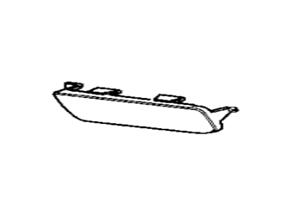 BMW 51-11-1-946-497 Cover For Foglight Cut-Out Left