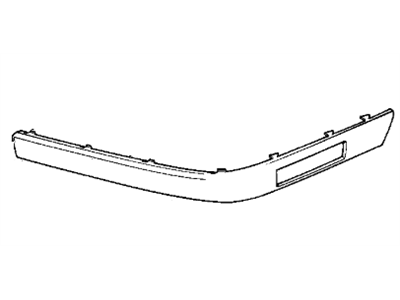 BMW 51-11-1-934-335 Rubber Strip Left