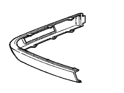 BMW 51-11-1-934-336 Rubber Strip Right
