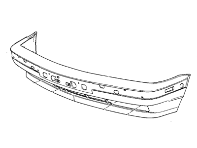 BMW 51-11-1-944-630 Trim Panel, Bumper, Front
