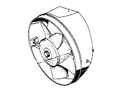 BMW 17-40-1-361-556 Coupe Sedan Heater Blower